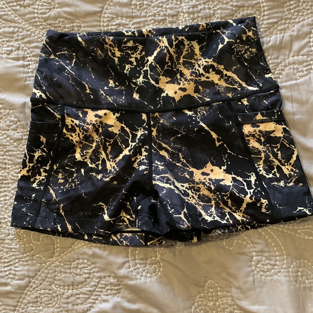 CVG shorts- marble